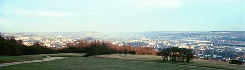 View of Chateau-Thierry from Hill 204